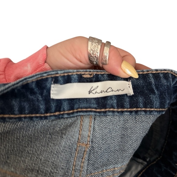 KanCan Denim Distressed Women's Shorts size 13/W30 - Picture 2 of 7